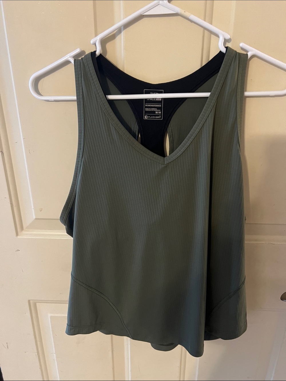 The North Face Olive Green Racerback Tank Top